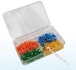 Renkli Dental Mikro Aplikatörler PP Saplı Naylon Kıl