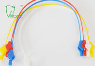 Renkli 33cm Tek Kullanımlık Plastik Diş Peçete Klipsleri