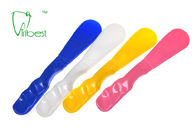 Renkli Tek Kullanımlık Plastik Diş Spatula kolay temizlik