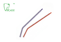 Tıbbi Sınıf PVC Metal Naylon Hava Su Şırınga Uçları Renkli Çekirdek
